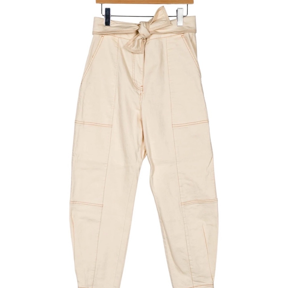 BR Cargo pants in cream size 12